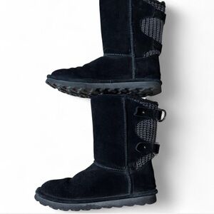 BearPaw Black Winter Boots